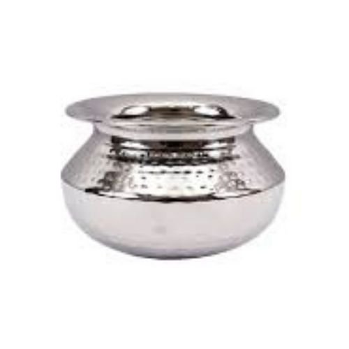 Stainless Steel Hammered Punjabi Handi Manufacturer