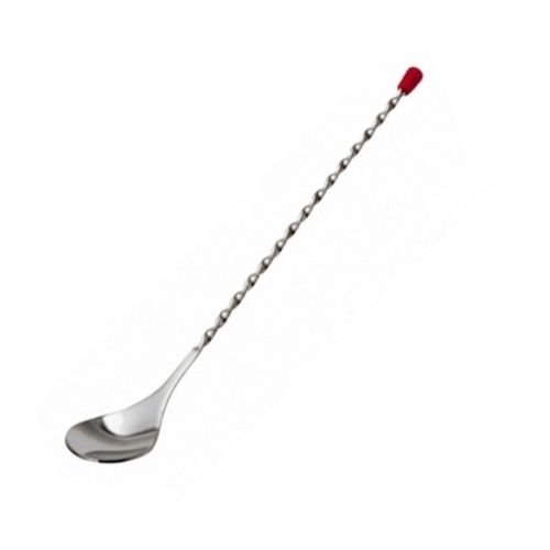 Stainless Steel Red Knob Bar Spoon Manufacturer