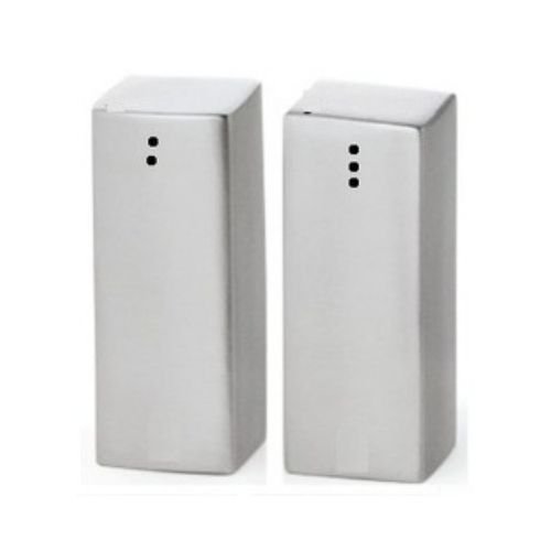 Stainless Steel Square Salt and Pepper Set Manufacturer