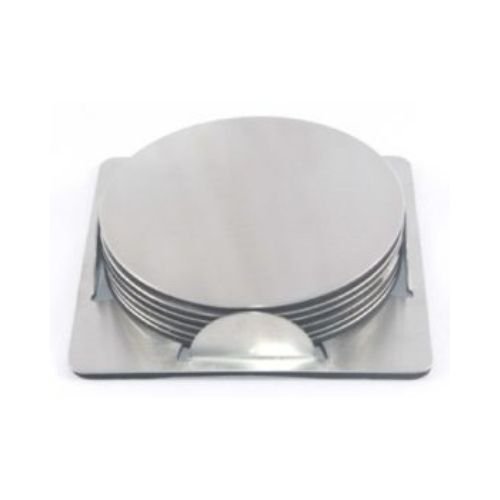 Stainless Steel Square Stand Round Coaster Manufacturer