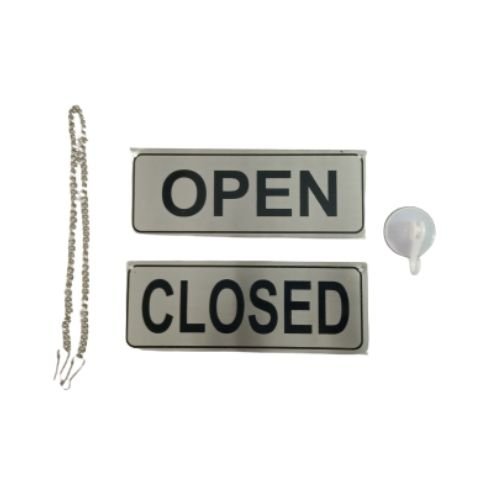 Stainless Steel Open Closed Signage Manufacturer